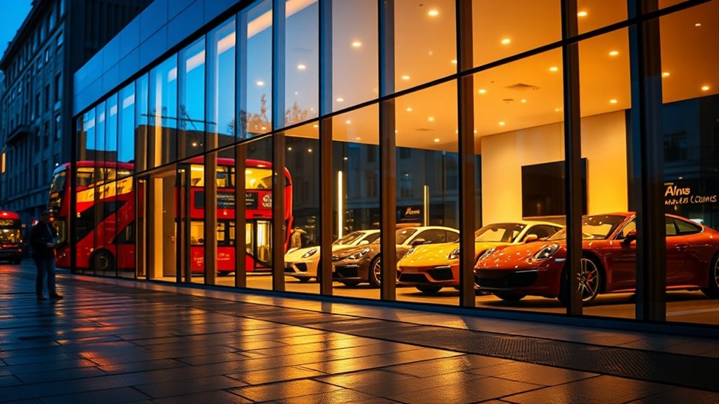 Car Showroom Glazing Windsor