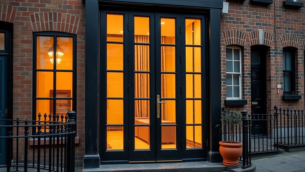 Glass Panel Doors Windsor