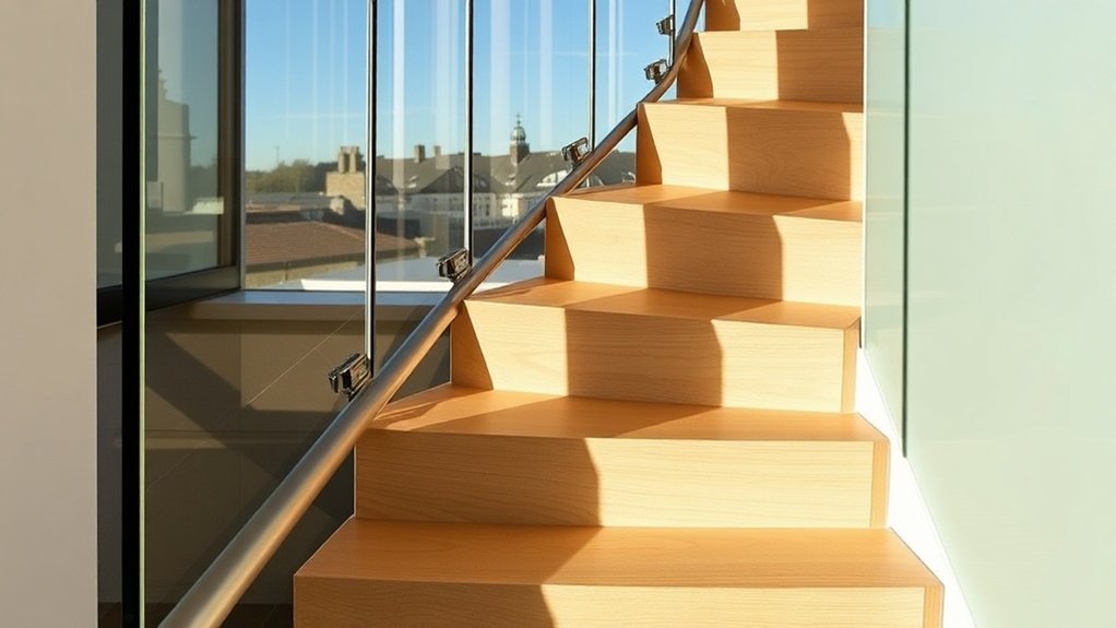 Staircase Glass Panels Windsor