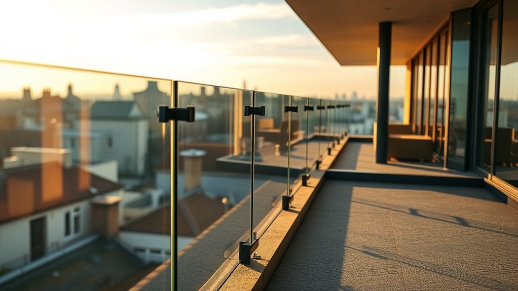 Terrace Glass Balustrades Windsor